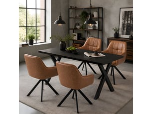 Ensemble table rectangulaire  4 chaise(s)  <strong>GOEURVANT</strong> <strong></strong> 