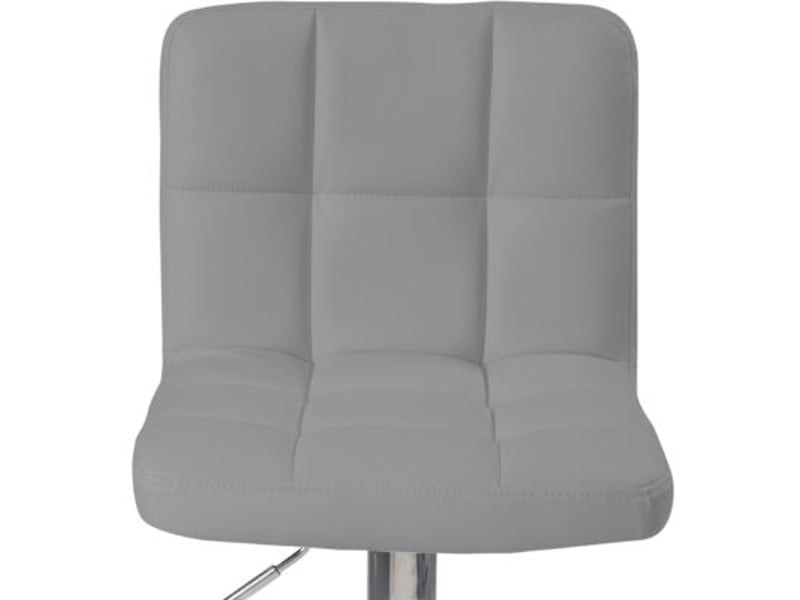  Lot de 2 tabourets de bar réglables pivotants sivan gris 173 SIVAN - Conforama E