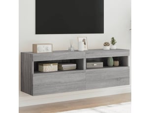 Meuble tv coloris gris <strong></strong> <strong></strong>