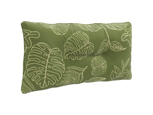 Coussin de dos, coussin de dossier putten 100 % polyester modèle feuille cf54905