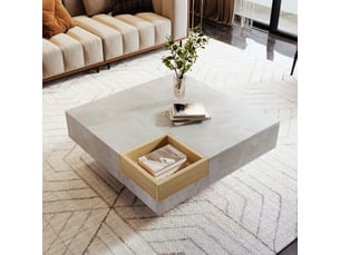 Table basse  coloris gris <strong></strong> <strong></strong>