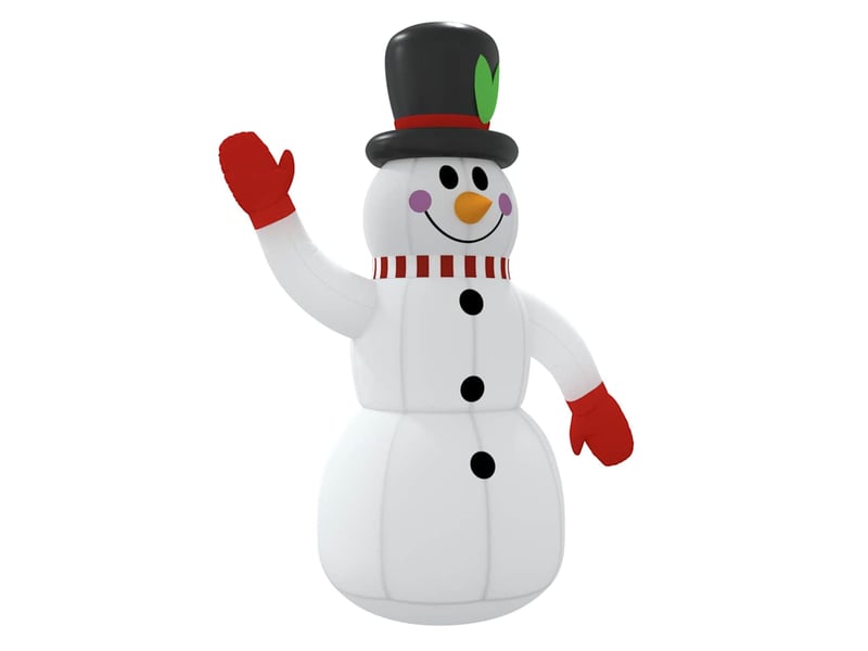 Bonhomme de neige gonflable avec led 240 cm cf62132 - Conforama C