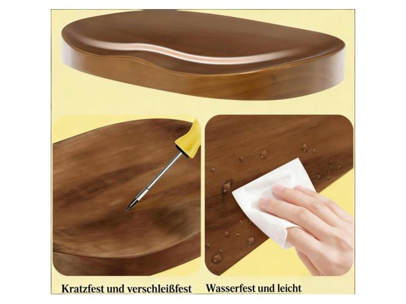 Ensemble chaise à manger contemporaine – chaise petit-déjeuner moderne et chaise haute de bar avec tabouret inclus - Conforama E