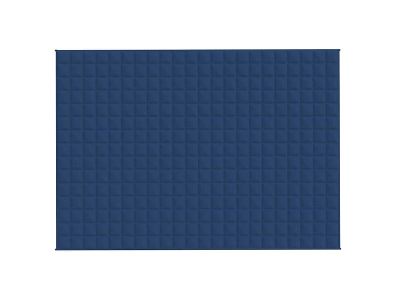  Couverture lestée adulte bleu 155x220 cm 7 kg tissu shl45678  - Conforama C