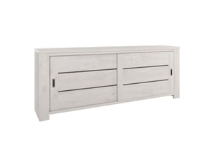 Buffet 2 porte(s) 0 tiroir(s) <strong>ALTOBUY</strong> <strong>JOSIE</strong> - 230 cm coloris beige