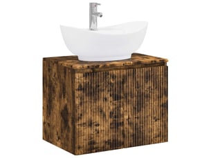 Ensemble de mobilier de salle de bain chêne fumé cf64638
