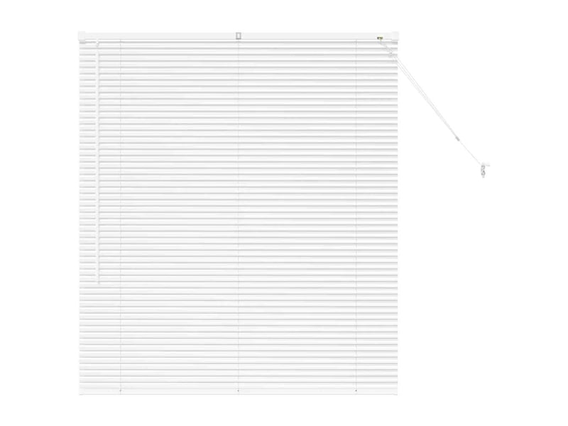 Store vénitien, store de fenêtre blanc 130 x 120 cm 25 mm aluminium cf47701 - Conforama A