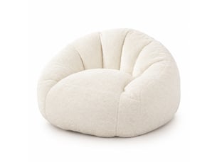 Fauteuil fixe <strong>MODENVIE</strong> <strong></strong> Polyester blanc vendu A l'unité
