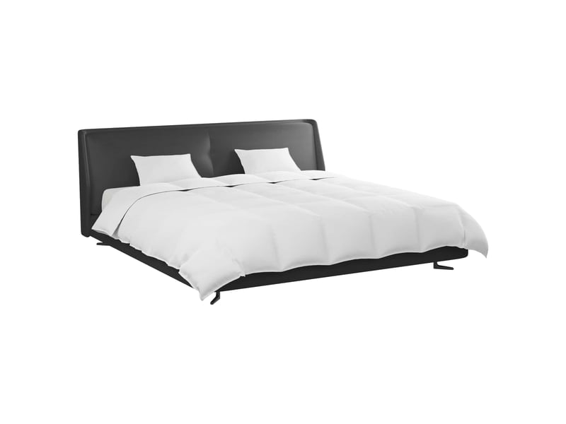 Ensemble de duvet avec oreiller 3 pcs - couette blanc plume de canard - Conforama C