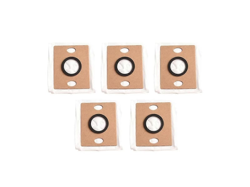  5pcs dust bag for ilife replacement dust bags for v9 pro self emptying robot vacuum cleaner spare parts  - Conforama A
