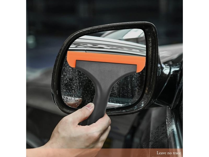  Raclette de douche silicone, raclette de douche, petite taille pour voiture raclette, pare-brise de nettoyage, noir  - Conforama D
