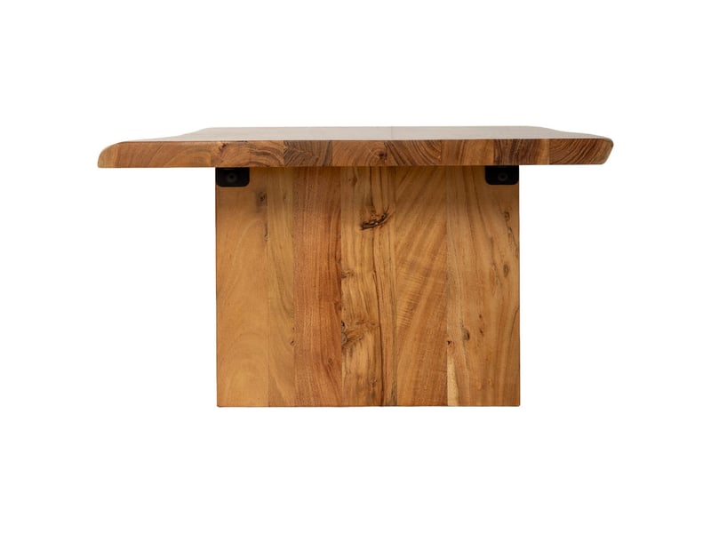  Table basse en bois marron 120x70x40 cm (hauteur)  - Conforama E