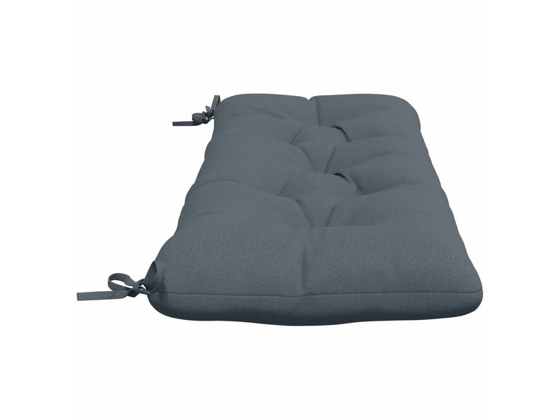 Lot de 2 coussins de banc, coussins d'assise vianen 100 % polyester bleu cf57642  - Conforama D