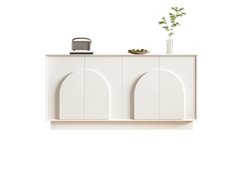  Lit canapé capitonné en velours doux rose et blanc crème 90x190 cm avec deux tiroirs et barrières, lit multifonction sans matelas  - Conforama A