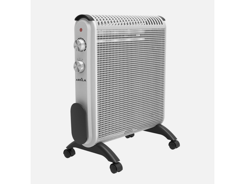  Fabrilamp condor radiateur mica 2000 w 2 éléments blanc et gris 226822028 - Conforama C