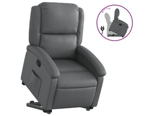 Fauteuil fixe  <strong></strong> Tissu gris