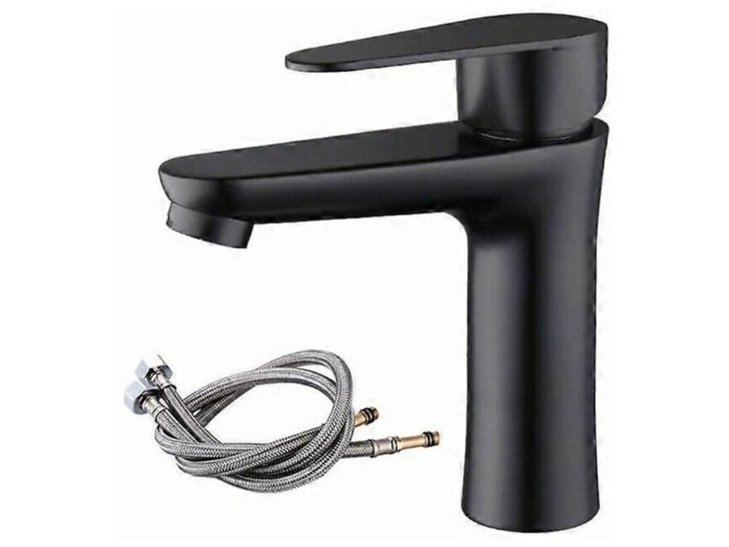  Ulisem robinet de salle de bain à poignée unique, robinet de lavabo de salle de bain, robinet de lavabo PB384006 - Conforama B