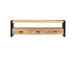 Meuble tv coloris marron 150 cm <strong></strong>  <strong></strong>