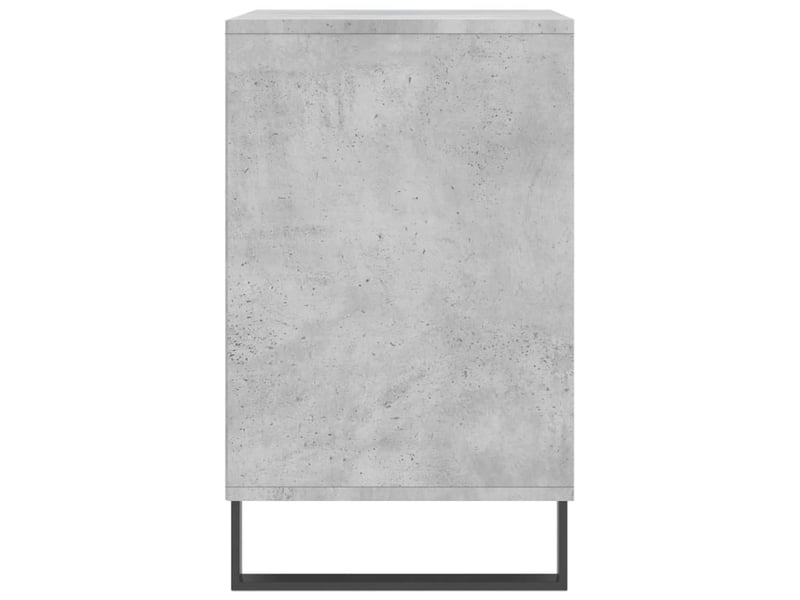  Meuble à chaussure, armoire à chaussures gris béton 102x36x60 cm bois d'ingénierie shl9853  - Conforama E
