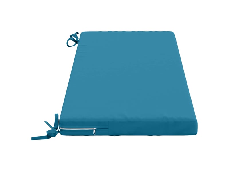  Coussin de banc, coussin d'assise, coussin de canapé soest 100 % polyester bleu clair cf53081  - Conforama D