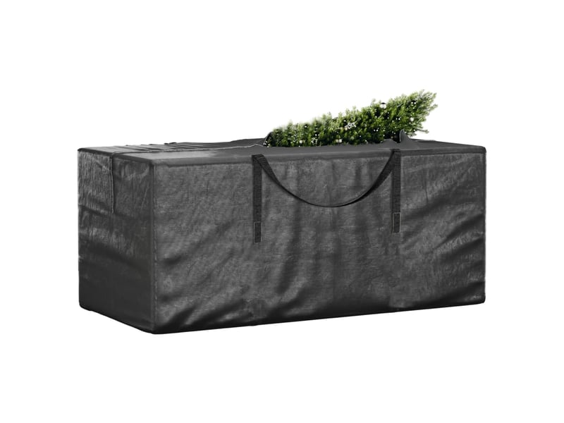  Sacs de rangement pour sapin de noël 2 pcs noir polyéthylène  - Conforama A
