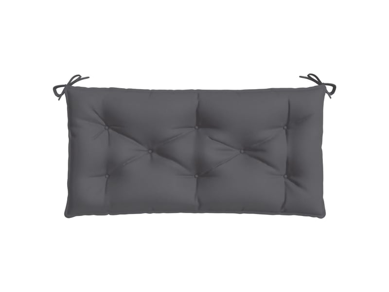  Coussin de banc de jardin, coussin d'assise anthracite 110x50x7 cm tissu oxford cf52634  - Conforama D