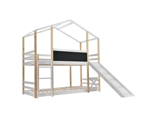 Lit 2 places 90x190 cm    coloris blanc