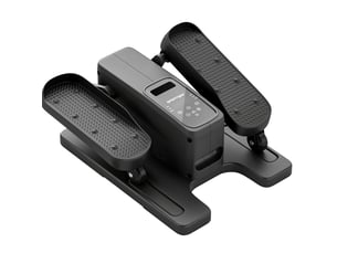 Mini vélo elliptique électrique de bureau 41x36x16 cm télécommande écran led noir