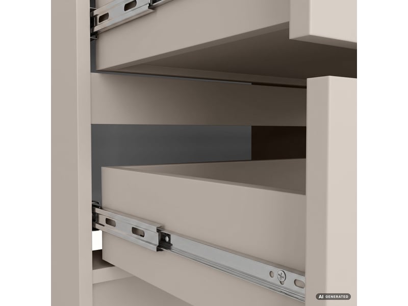 Commode k120 cachemire 120 cm 4 tiroirs 120x40x55 cm Commode K120 - Conforama D