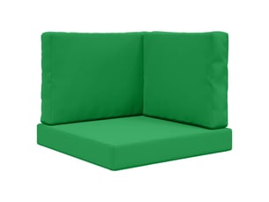 Coussin de canapé d'extérieur, coussin de chaise polyester vert 60 x 60 cm cf54189