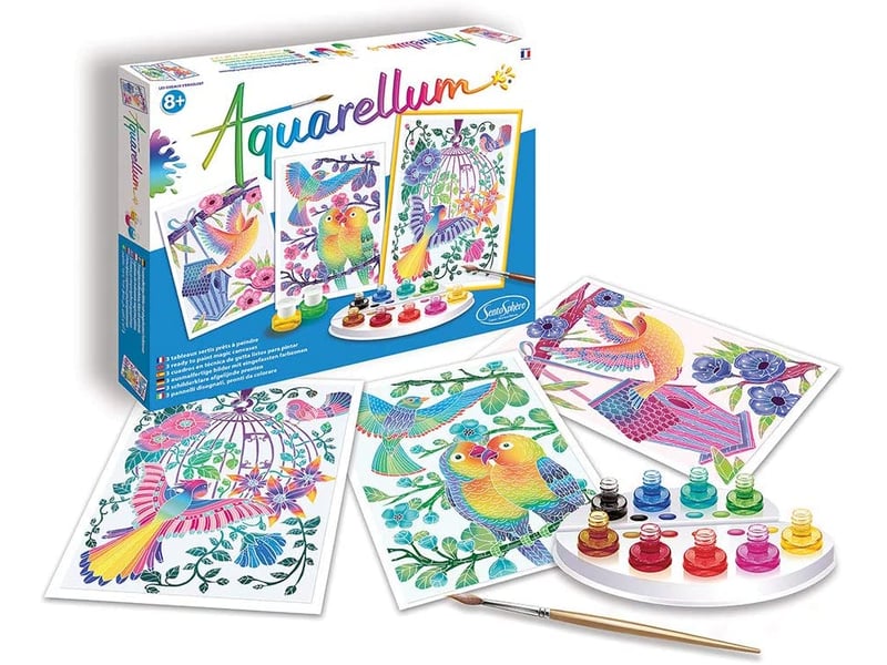  Aquarellum gm les oiseaux s envolent 6395 - Conforama B