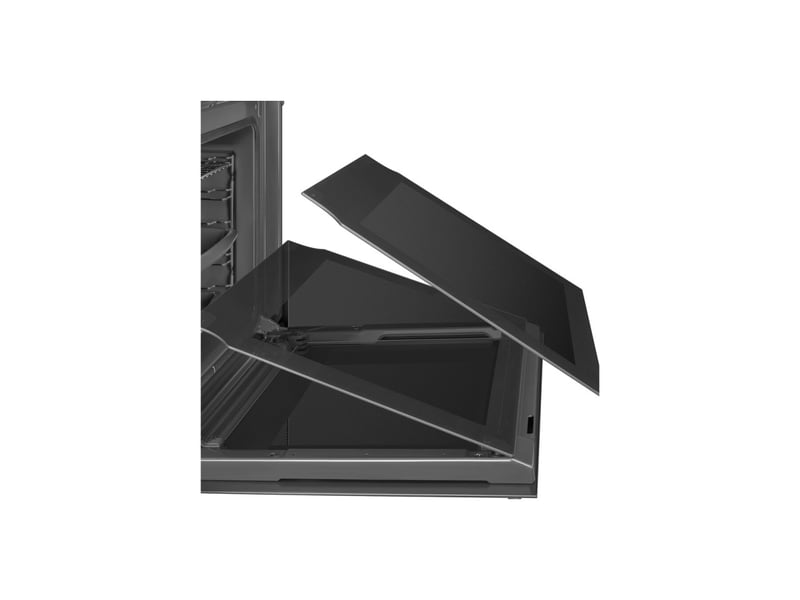  Four encastrable pyrolyse 60 cm multifonction evoscreen noir 68 l 7729405 - Conforama E