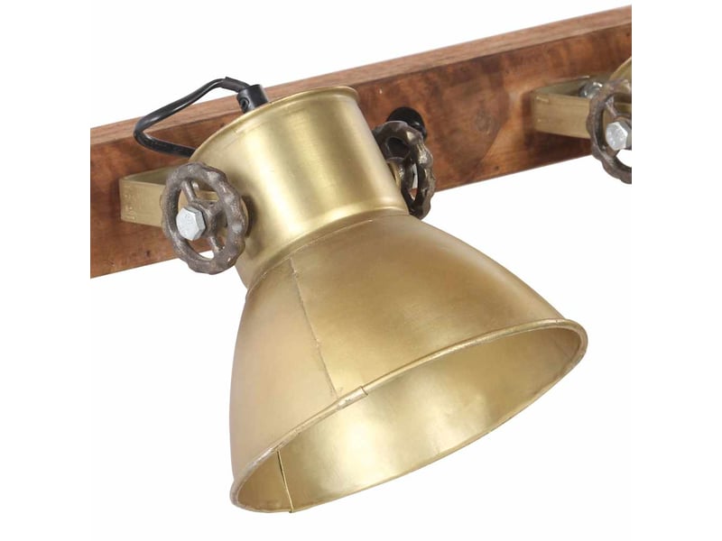  Lampe murale, applique murale industrielle laiton 90x25 cm e27  - Conforama D