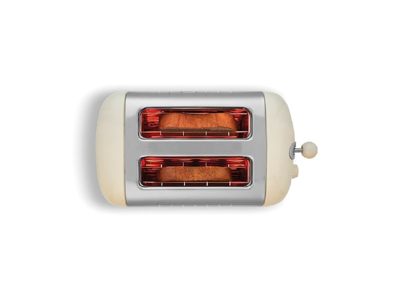  Dualit - grille-pain 2 fentes 1200w crème  26273 - lite 26273 - Conforama D