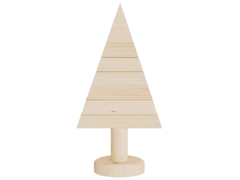  Arbres de noël 2 pcs en bois pour décoration 30 cm pin massif  - Conforama D