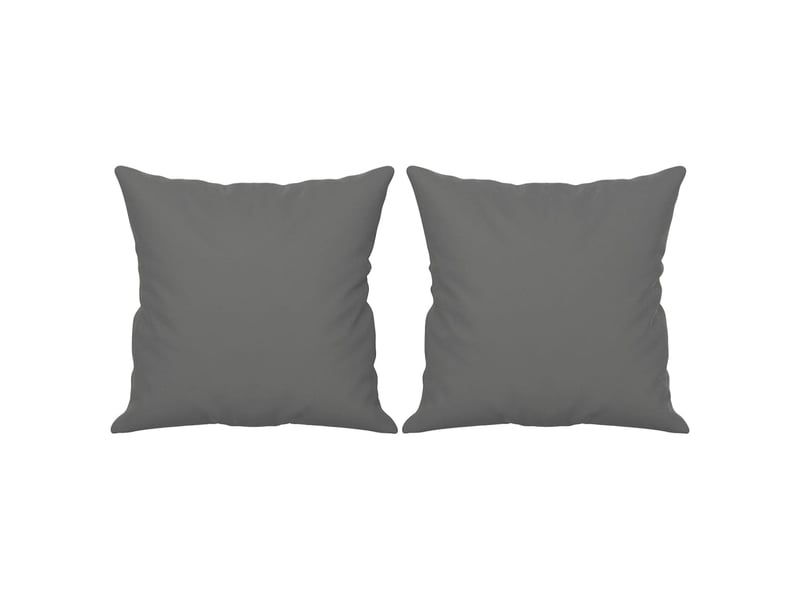  Canapé 3 places, canapé droit fixe avec oreillers gris foncé 180 cm  - Conforama E
