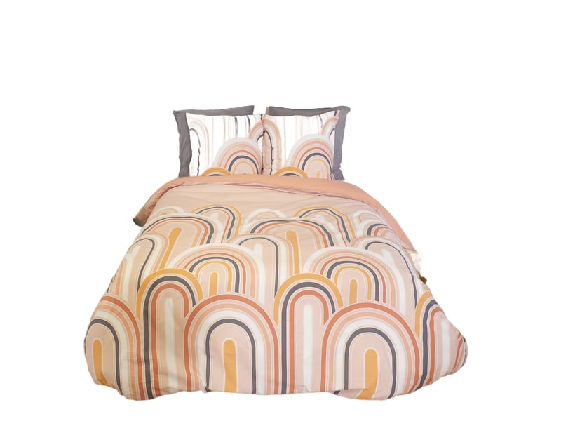  Parure de lit 220x240 cm coton love PD25940 - Conforama A