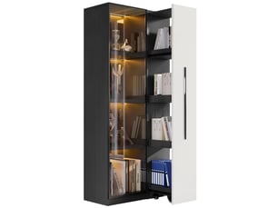 Vitrine coloris noir <strong></strong> <strong></strong> - x