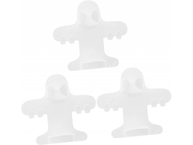  3 pièces support de rangement pour brosse à dents porte brosse à dents support brosse a dent electrique support de brosse à dents  - Conforama A