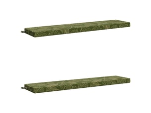 Lot de 2 coussins de banc, coussins d'assise soest 100 % polyester cf56920