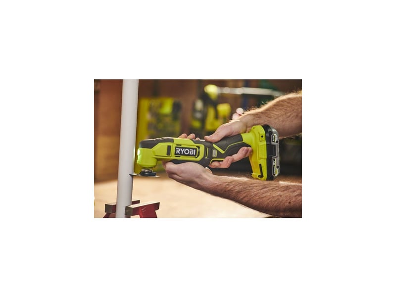  Perceuse visseuse 18v one+ kit 2 outils + outil multifonction oscillant 2ah RYO4892210254160 - Conforama E