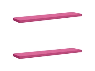 Lot de 2 coussins de banc, coussins d'assise vught 100 % polyester rose cf58065