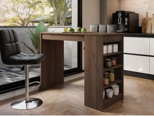 Table de bar comfivo cedrus, stratifié, stratifié, 102x50x115cm