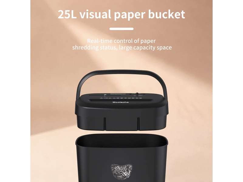  Destructeur de papier coupe croisée - ultra-silencieux 60 db - capacité 12 feuilles - coupe croisée 4x38 mm 36x24.4x46.4cm - Conforama D
