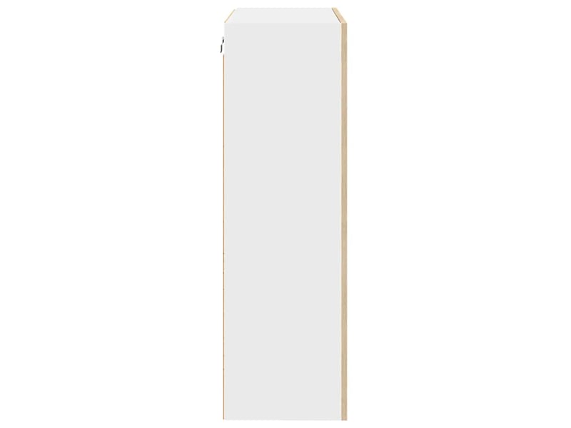  Armoire suspendue cuisine moderne avec grand espace de rangement 60 x 31 x 100 cm en bois d'ingénierie chêne sonoma 02_0053395  - Conforama D