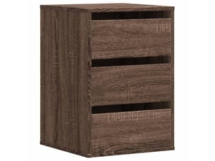 Commode 1 tiroir(s) <strong></strong> <strong></strong> coloris marron largeur 40 cm