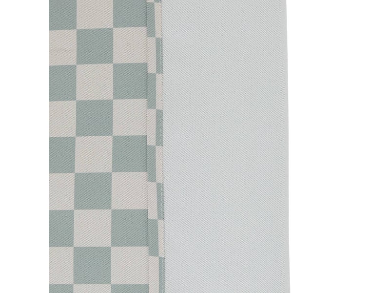  Rideau occultant enfant billie 140x260cm motif damier gris et vert BILLIE - Conforama D