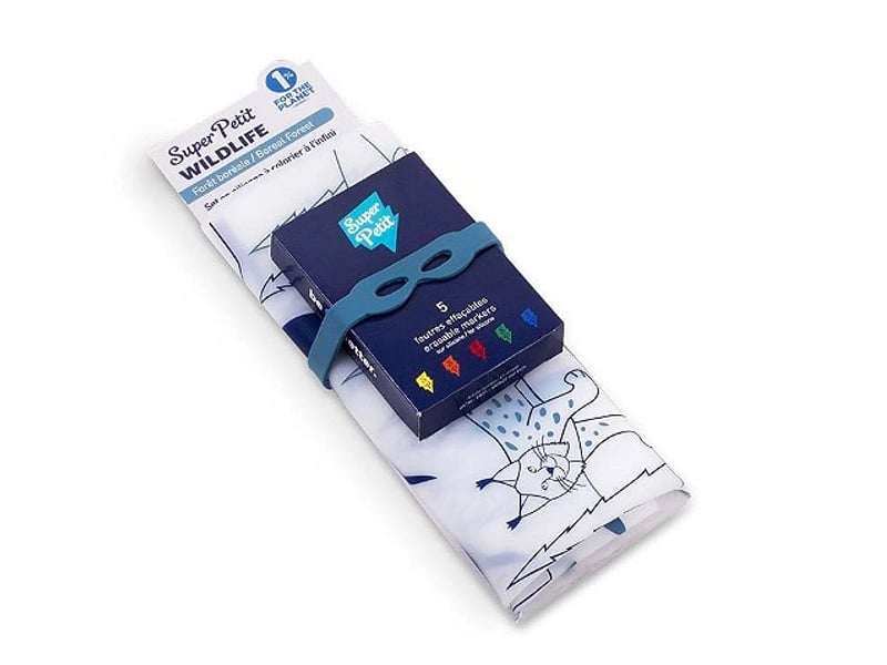  Kit set silicone et 5 feutres wildlife boreal SMATBOREAL005 - Conforama A