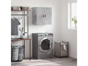 Armoire     <strong></strong> <strong></strong> coloris argenté largeur 60 cm