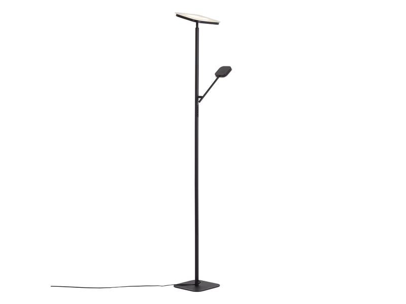  Lampadaire moderne noir avec led dimmable incluse - divana  - Conforama A